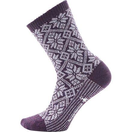 Everyday Traditional Snowflake Crew Sock by SMARTWOOL