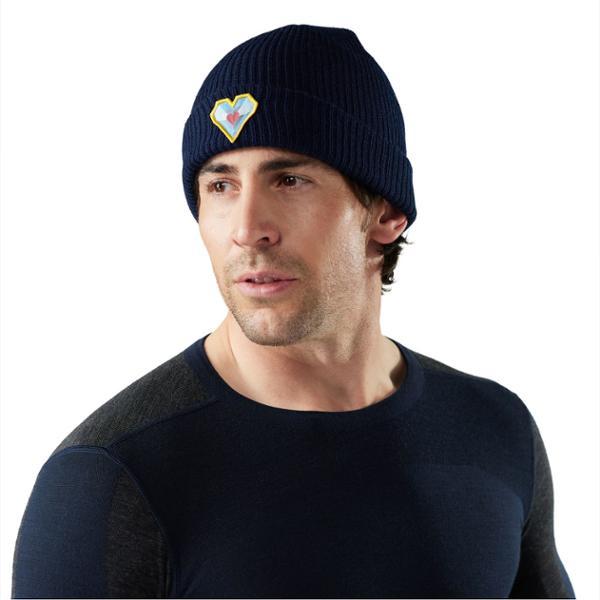 Geo Peaks Patch Beanie by SMARTWOOL