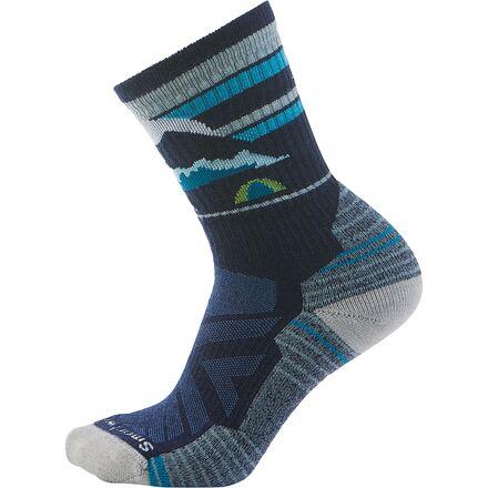 Hike Light Cushion Mountain Moon Crew Sock by SMARTWOOL