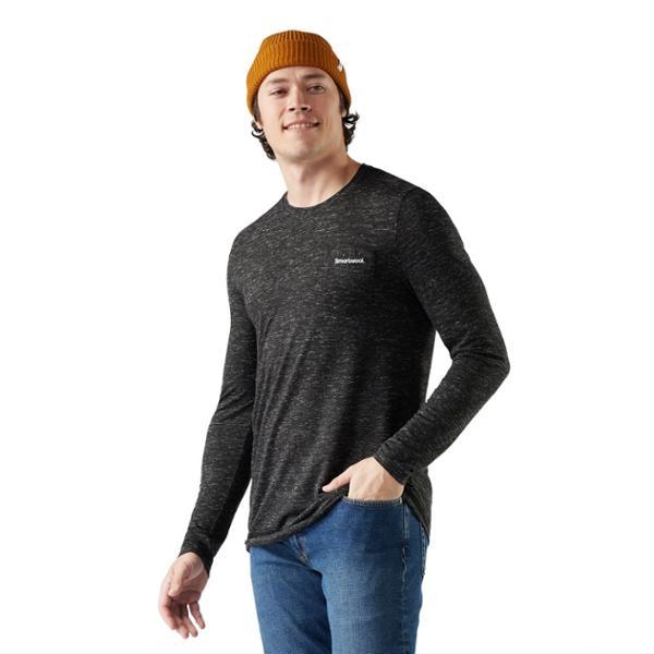 Merino Hemp Blend Long-Sleeve Graphic T-Shirt by SMARTWOOL