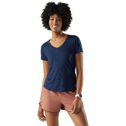 Merino Sport 120 V-Neck Short-Sleeve Top by SMARTWOOL