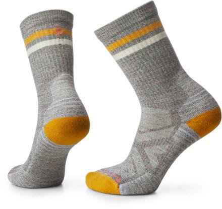 Performance Hike Light Cushion Tube Stripe Crew Socks by SMARTWOOL
