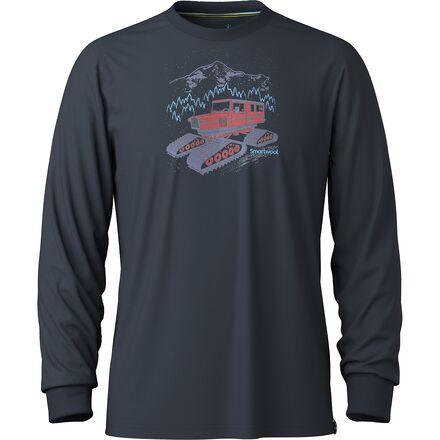 Snowcat Graphic Long-Sleeve Graphic T-Shirt by SMARTWOOL
