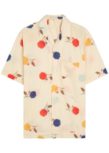 Parasio floral-print cotton shirt by SMR DAYS