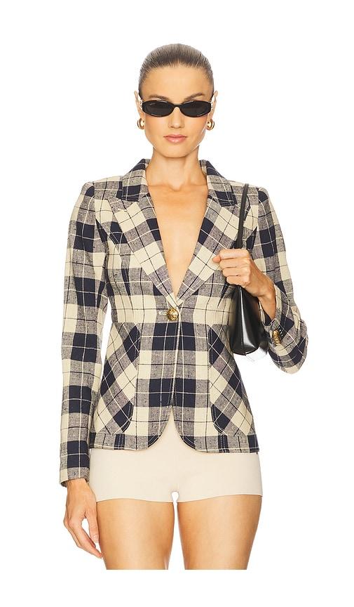 Smythe Patch Pocket Duchess Blazer in Navy by SMYTHE