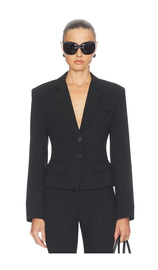 Smythe Two Button Tillie Blazer in Black by SMYTHE