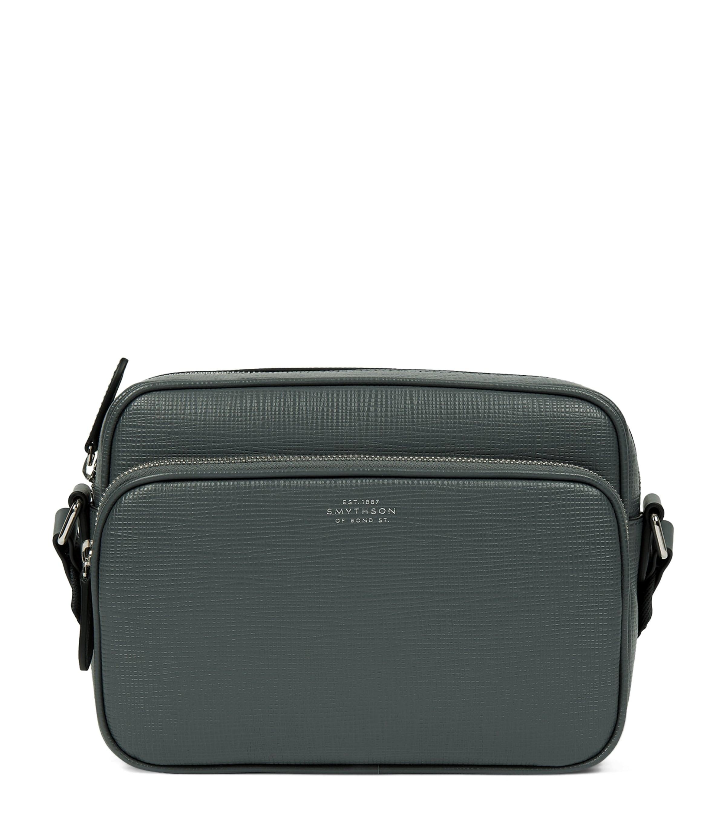 Smythson Leather Panama Cross-Body Bag by SMYTHSON