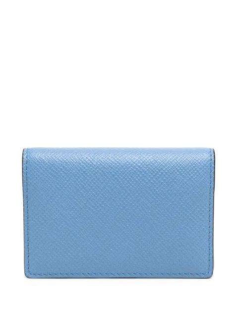 folded leather wallet by SMYTHSON
