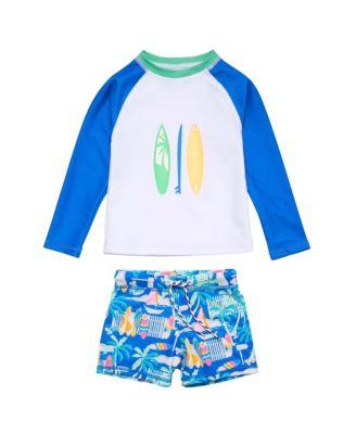 Boys' Breakwater Beach LS Set - Little Kid by SNAPPER ROCK