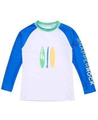 Boys' Breakwater Beach Long Sleeve Rash Top - Little Kid by SNAPPER ROCK