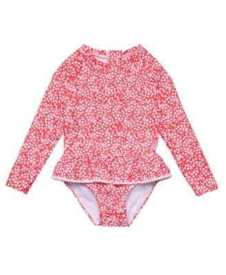 Girls' Ditsy Bloom Skirt Surf Suit - Baby by SNAPPER ROCK