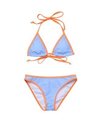 Girls' Sea Sorbet Triangle Bikini - Big Kid by SNAPPER ROCK