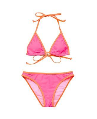 Girls' Sunset Sorbet Triangle Bikini - Big Kid by SNAPPER ROCK