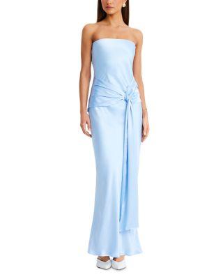 Angie Tie Front Maxi Dress by SNDYS