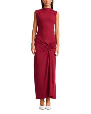 Anura Twist Front Maxi Dress by SNDYS