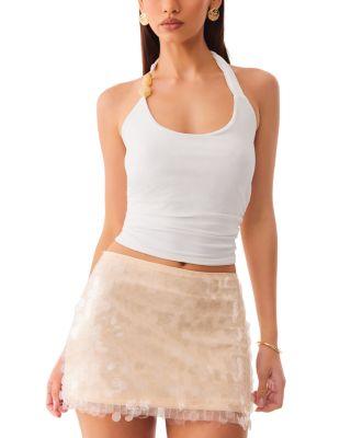 Lexie Twist Halter Tank Top by SNDYS