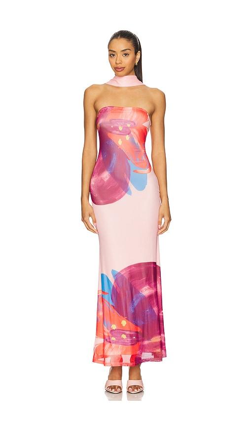 SNDYS Antari Maxi Dress in Pink by SNDYS