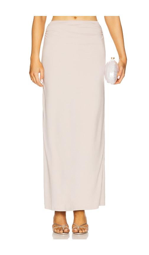 SNDYS Gabby Maxi Skirt in Neutral by SNDYS