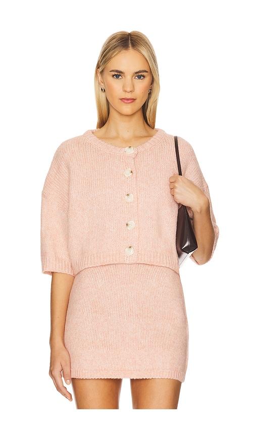 SNDYS Haze Cardigan in Pink by SNDYS