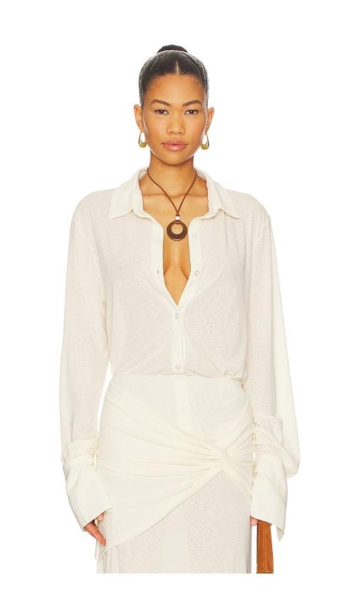 SNDYS Kalea Shirt in Ivory by SNDYS