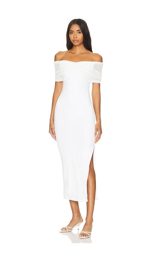 SNDYS Madrid Maxi Dress in White by SNDYS