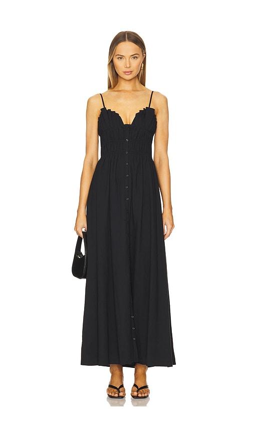 SNDYS Mahalia Maxi Dress in Black by SNDYS
