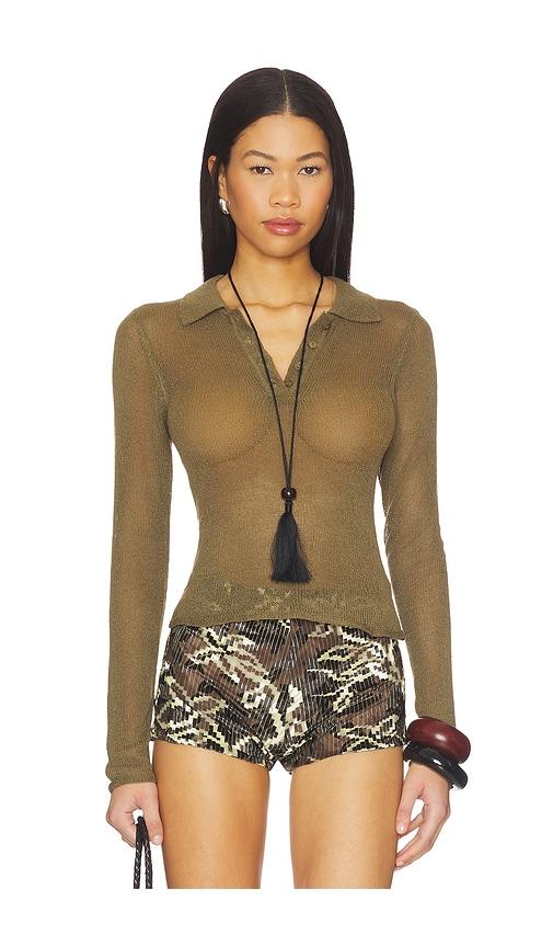 SNDYS Nova Top in Green by SNDYS