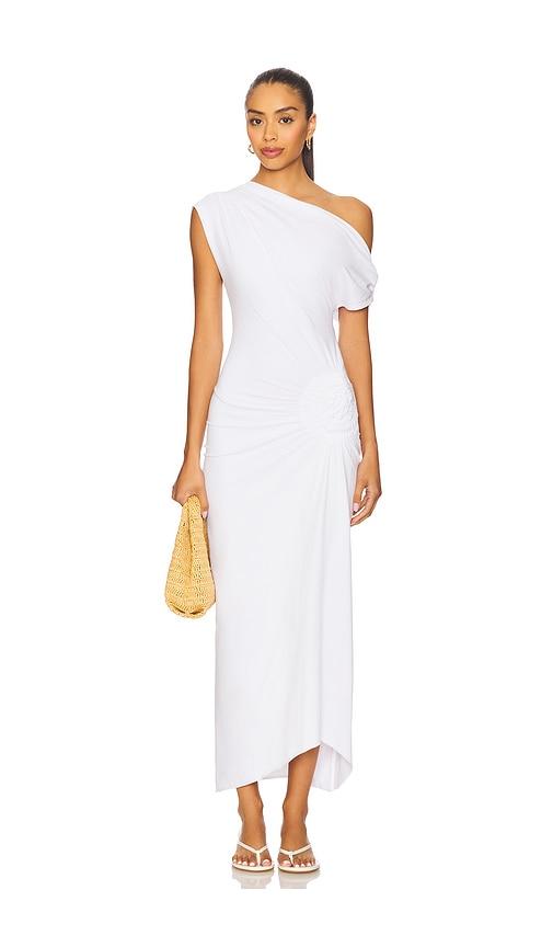 SNDYS Olividae Maxi Dress in White by SNDYS