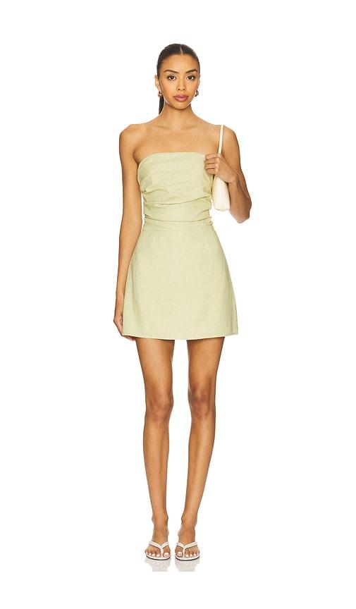 SNDYS Romi Linen Dress in Sage by SNDYS