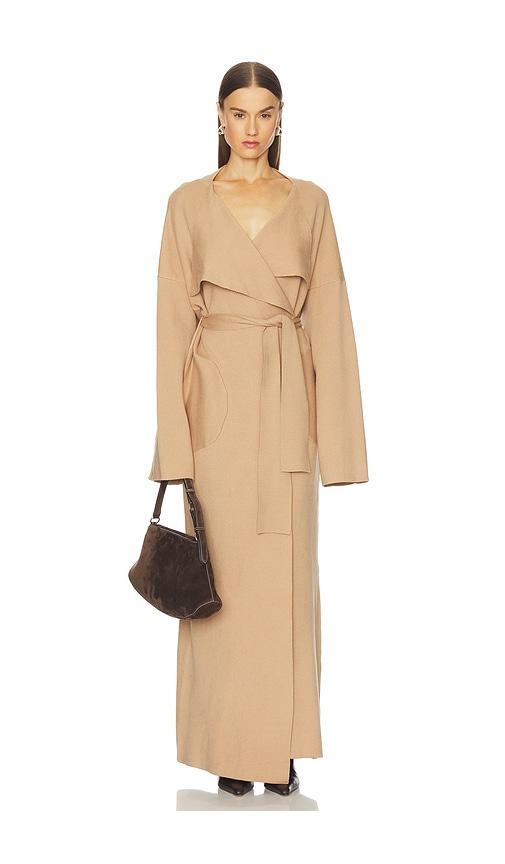 SNDYS Tia Maxi Cardigan in Tan by SNDYS
