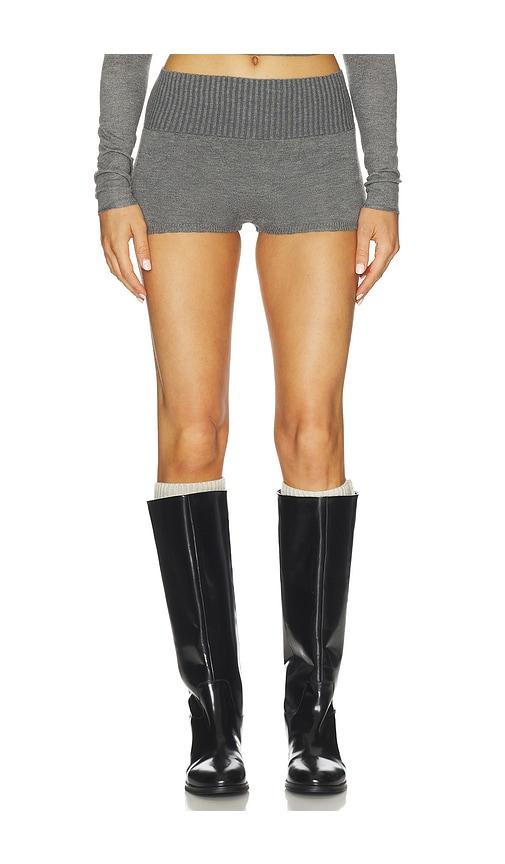 SNDYS Veda Short in Charcoal by SNDYS