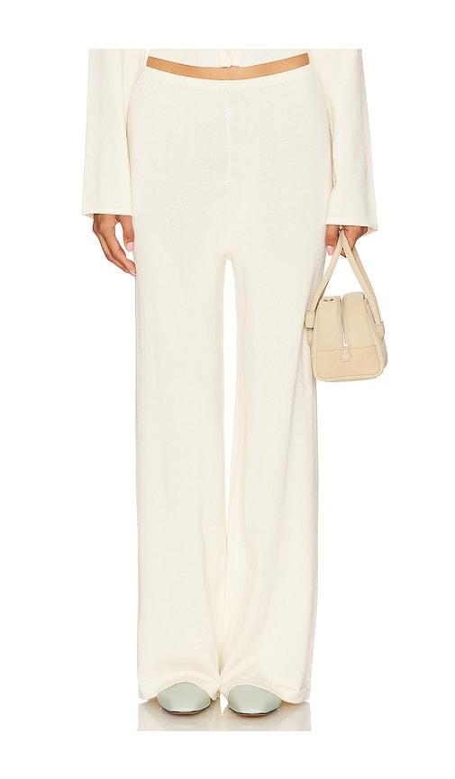SNDYS X REVOLVE August Button Pants in Cream by SNDYS