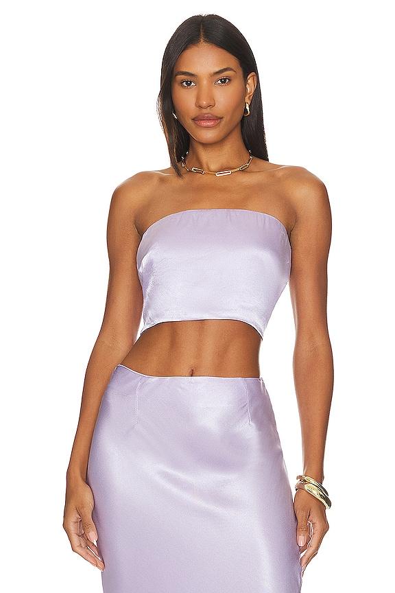 SNDYS X Revolve Angel Top in Lavender by SNDYS