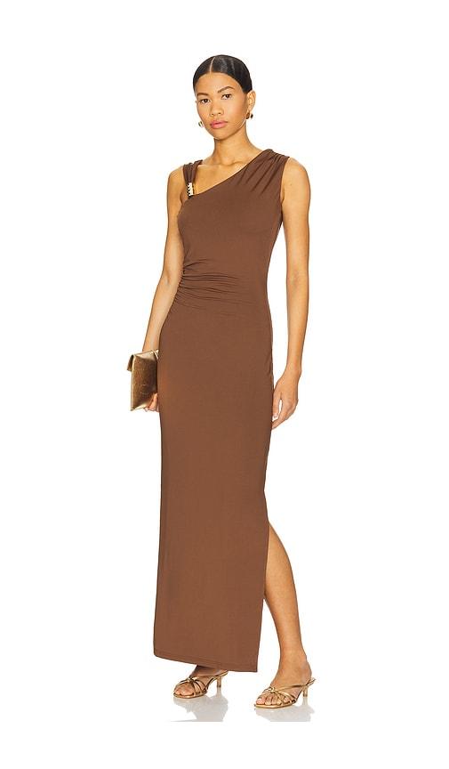 SNDYS x REVOLVE Baylee Maxi Dress in Brown by SNDYS