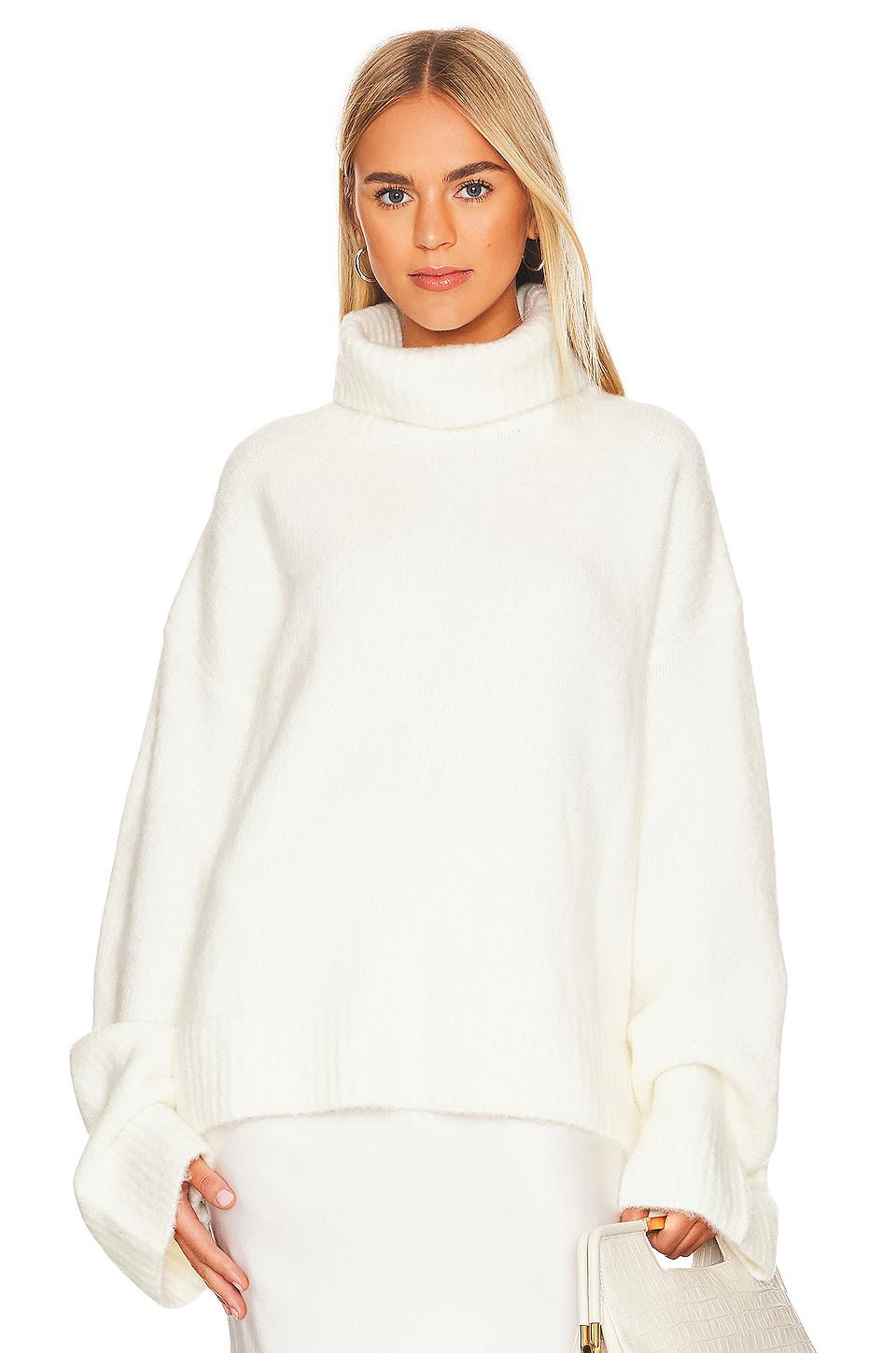 SNDYS x REVOLVE Cecilia Knit Jumper in Cream by SNDYS