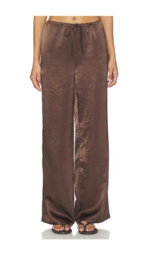 SNDYS x REVOLVE Dove Pant 2.0 in Chocolate by SNDYS
