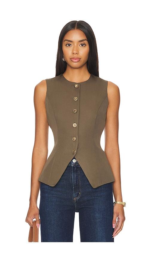 SNDYS x REVOLVE Emiliana Top in Brown by SNDYS