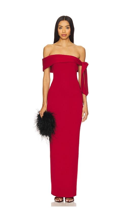 SNDYS x REVOLVE Jaymes Maxi Dress in Red by SNDYS
