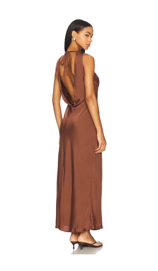 SNDYS x REVOLVE Liora Maxi Dress in Brown by SNDYS