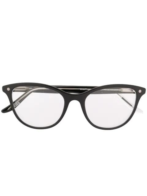 Milf cat-eye frame glasses by SNOB