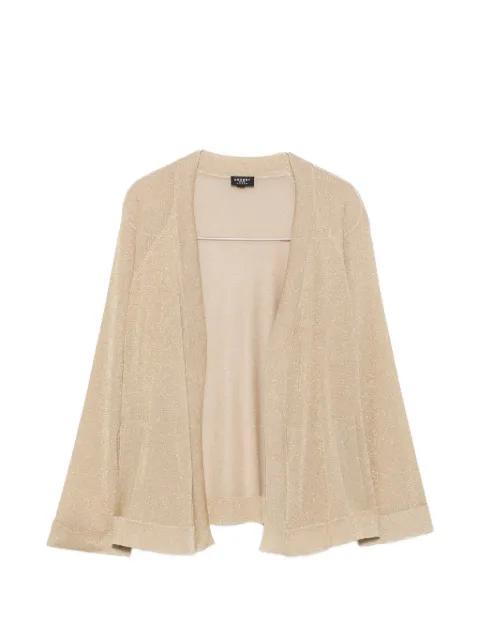 metallic-effect raglan-sleeve cardigan by SNOBBY SHEEP