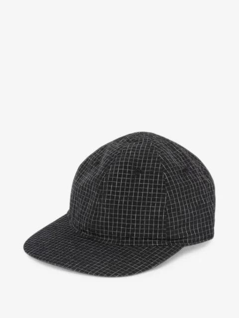 Kasuri ripstop cap by SNOW PEAK