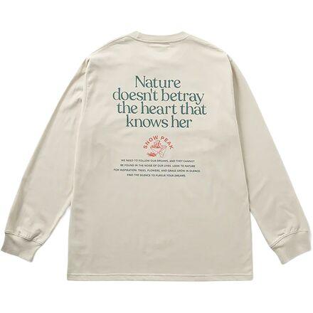Living With Nature Long-Sleeve T-Shirt by SNOW PEAK