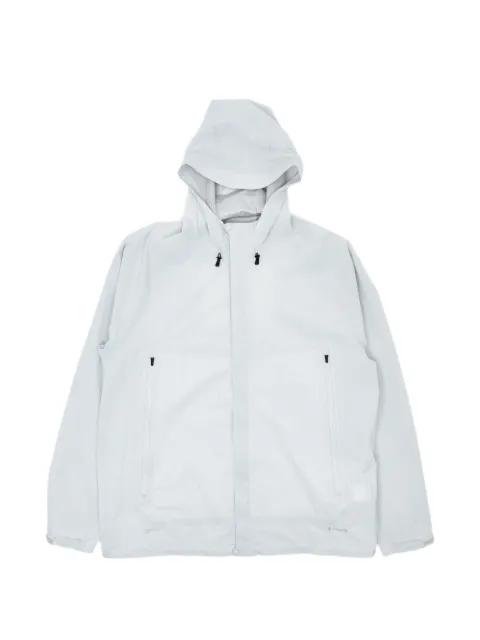 Pertex raglan-sleeve hoodied jacket by SNOW PEAK