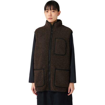 Recycled Wool Boa Vest by SNOW PEAK