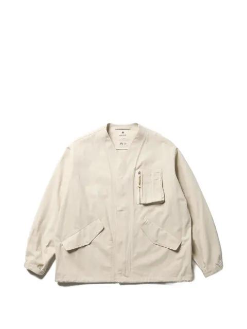 Takibi collarless jacket by SNOW PEAK