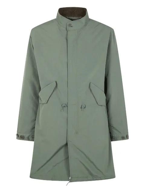 drawstring front-pocket jacket by SNOW PEAK