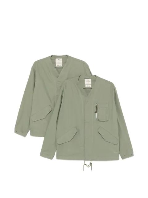 zip-fastening pocket jacket by SNOW PEAK