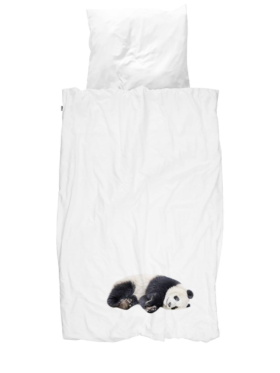 Panda Organic Cotton Duvet Cover Set by SNURK