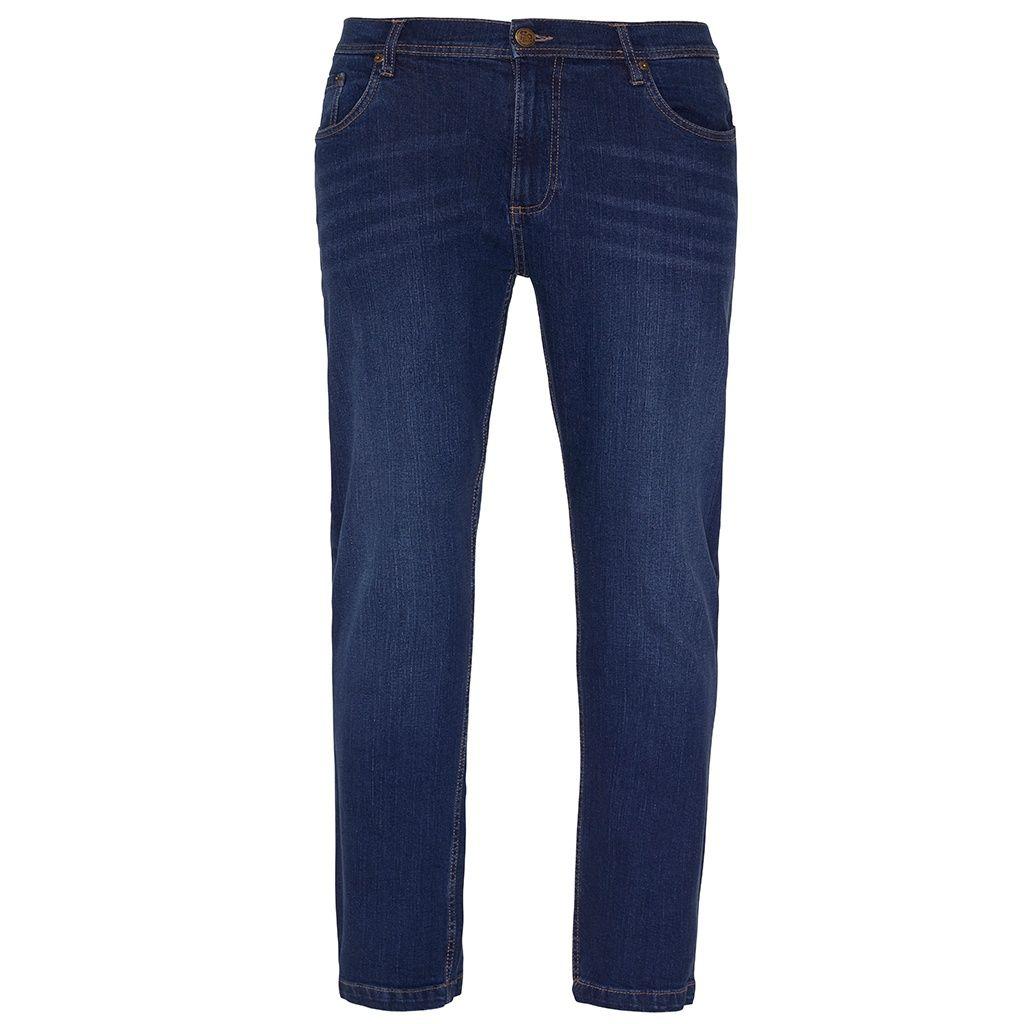 Leo Washed Straight Jeans by SO DENIM